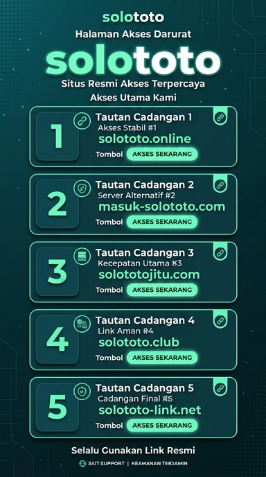 Link Alternatif Solototo untuk Pengguna Android